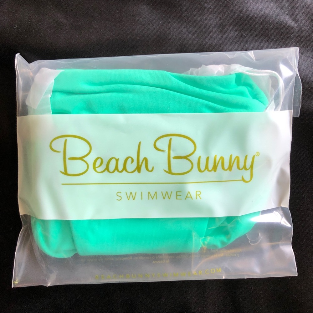 Beach Bunny Bikini Nadia Skimpy Bottoms Mint NWT